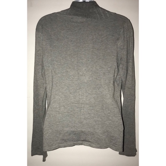 Willi Smith Cowl Neck Gray Sweater - Picture 2 of 8